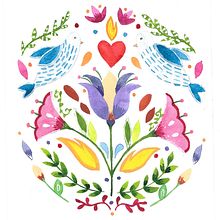 Mi Proyecto del curso: Introducción a la ilustración floral con acrílico. Un proyecto de Ilustración tradicional, Bellas Artes, Pintura, Dibujo, Pintura acrílica e Ilustración botánica de Ana Bondioli - 06.09.2021