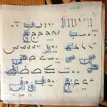 My project in Introduction to Arabic Calligraphy: Maghrebi Script course. Projekt z dziedziny  Kaligrafia użytkownika Екатерина Артемьева - 02.09.2021