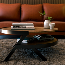 DISEÑO DE MESA DE CENTRO. Furniture Design, Making, 3D, Architecture, Interior Architecture, Interior Design, Photograph, and Post-production project by Luis Angel Cárdenas De La Cruz - 06.04.2021