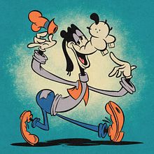It’s your friend, Good ol’ Goofy! ✨🤓. Traditional illustration, Digital Illustration, and Children's Illustration project by Ed Vill - 09.06.2021