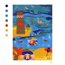 Historia de nunca acabar :). Un proyecto de Ilustración tradicional, Collage, Papercraft, Ilustración infantil, Creatividad con niños y Narrativa de Emilse Go - 07.09.2021