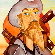 Mi Proyecto del curso: Retrato artístico en acuarela. Un progetto di Belle arti, Pittura, Pittura ad acquerello e Disegno di ritratti di Igor Seva Conde - 07.09.2021