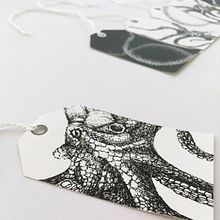Arthur Octo - Pen and Ink. Ilustração tradicional, Papercraft, Esboçado, Desenho, Desenho artístico, Interiores, Ilustração com tinta e Ilustração naturalista projeto de Tracey Preston - 11.02.2018