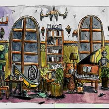 My project in Creative Sketching: Fill Your Illustrations with Life and Detail course. Un proyecto de Ilustración tradicional, Bocetado, Dibujo a lápiz, Dibujo, Pintura a la acuarela, Sketchbook e Ilustración con tinta de Afroditi Mavroeidi - 07.09.2021