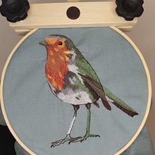Meu projeto do curso: Pintar com linha: técnicas de ilustração têxtil. Traditional illustration, and Embroider project by Lisbele Andrade - 09.07.2021