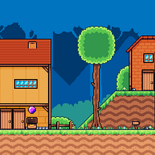 Mi Proyecto del curso: Creación de escenarios pixel art para videojuegos . % Laura Lema tarafından hazırlanan Video O, unları, Piksel Sanatı, O, un Tasarımı, O, Ve un Geliştirme projesi - 09.05.2021