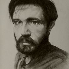 Autoretrato: Retrato realista con lápiz de grafito. Traditional illustration, Fine Arts, Sketching, Pencil Drawing, Drawing, Portrait Drawing, Realistic Drawing, Artistic Drawing, and Figure Drawing project by Cristian Georgeot - 09.07.2021
