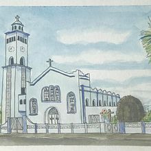 DESENHOS VARIADOS - FEITOS ANTES DO CURSO. Projekt z dziedziny  Architektura, Trad, c, jna ilustracja i Malowanie akwarelą użytkownika jeronimomailson - 07.09.2021