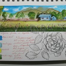 Mi Proyecto del curso: Cuaderno de viaje en acuarela. Un progetto di Illustrazione tradizionale, Pittura ad acquerello, Illustrazione architettonica e Sketchbook di Monica Ruiz - 07.09.2021
