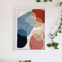 My project in Contemporary Tapestry Weaving course. Un progetto di Artigianato, Interior Design e Fiber Art di Marion Weymes - 07.09.2021