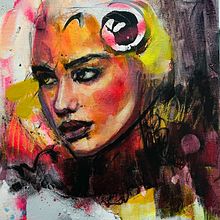 My project in Expressive Oil Portraiture: Explore the Alla Prima Technique course. Fine Arts, Painting, and Oil Painting project by Marie Demiz - 09.07.2021