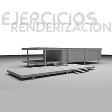 Portfolio ejercicios de renderización . Design, 3D, Arquitetura, Criatividade, Modelagem 3D, 3D Design, e Visualização arquitetônica projeto de Alice Albieri - 07.09.2021