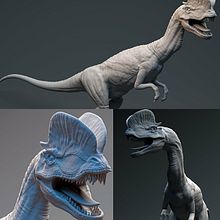 Dilophosaurus. Un progetto di 3D di Jason Peacock - 08.09.2021