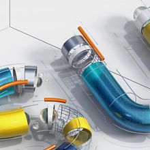 Subsea Connect. 3D Lettering, 3D, Br, ing & Identit project by Alper Dostal - 09.08.2021