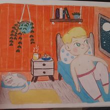 Meu projeto do curso: Sketchbook experimental: encontre seu estilo de desenho. Un projet de Illustration traditionnelle, Esquisse , Créativité, Dessin, Aquarelle, Carnet de croquis , et Peinture gouache de luiisroque - 04.09.2021