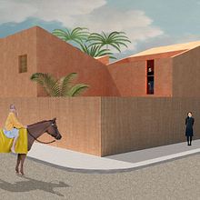 Il mio progetto del corso: Rappresentazione grafica di progetti architettonici. Architecture, Graphic Design, Interior Architecture, Interior Design, L, scape Architecture, Collage, Digital Architecture, Architectural Illustration, and Traditional illustration project by davide_ingarch - 09.08.2021