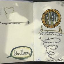 Die Heldenreise. My project in Inside a Creative Notebook: Explore Your Illustration Process course. Traditional illustration, Sketching, Creativit, Drawing, Watercolor Painting, Children's Illustration, Sketchbook, and Gouache Painting project by zwischen - 09.08.2021