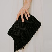 BOLSA CLUTCH MACRAME. Macramé, Arts, Crafts, and Fiber Arts project by Enrique de Jesús Guzmán Alejandre - 09.08.2021