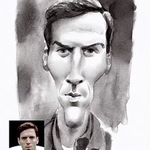 Mj Winters (BOB). Digital Painting, and Watercolor Painting project by Rivaldo Barboza - 06.09.2021