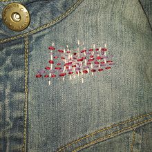 Mi Proyecto del curso: Bordado: reparación de prendas. Embroider, Sewing, DIY, Upc, and cling project by Eliza Salas - 09.08.2021