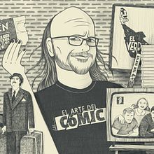 Cinemanía. El universo de… Santiago Segura. Un proyecto de Ilustración tradicional, Cine, Dibujo, Dibujo de Retrato, Ilustración editorial y Dibujo a lápiz de Olalla Ruiz - 06.07.2021