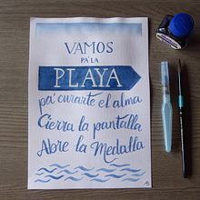 My project in Watercolor Paint Brush Calligraphy for Beginners course. Calligraph, and Watercolor Painting project by an_baeyens - 09.09.2021