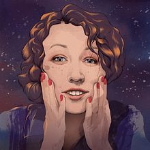 My project in Illustration Techniques with Digital Watercolor course. Traditional illustration, Digital Illustration, Watercolor Painting, Portrait Drawing, and Digital Drawing project by Агата Лайель - 09.09.2021
