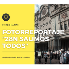 FOTORREPORTAJE: "28N Salimos todos". Un proyecto de Fotografía, Comunicación e Ilustración tradicional de Victor Matias - 26.11.2020