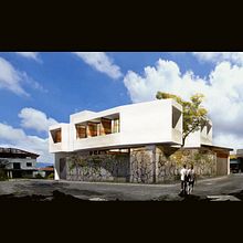 Mi Proyecto del curso: Casa J&B . Photo Retouching, Digital Photograph, Digital Architecture, ArchVIZ, Photomontage, and Matte Painting project by Jesús Magaña Zárate - 09.03.2021