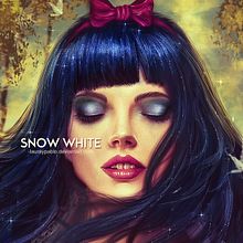 Snow White - Digital Realistic Portrait. Traditional illustration, Digital Illustration, Digital Drawing, Digital Painting, Realistic Drawing, and Portrait Drawing project by Laura Leiva - 05.29.2021
