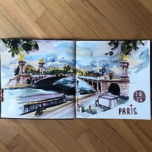 My project in Artistic Watercolor Sketching: Dare to Express Your Ideas course. Ilustração tradicional, Esboçado, Criatividade, Desenho, Pintura em aquarela, e Sketchbook projeto de Hanna Shvaikova - 09.09.2021