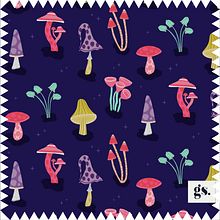 Shrooms Pattern. Un proyecto de Pattern Design de Geraldine Traynor - 16.05.2021