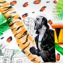 Mi Proyecto del curso: Técnicas de ilustración para desbloquear tu creatividad. Een project van  Ontwerp, Traditionele illustratie,  Beeldende kunst, Schilderij,  Creativiteit, Creativiteit met kinderen y Sketchbook van Sandra Gomez Lopez - 10.09.2021