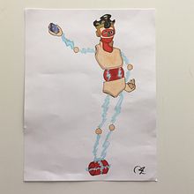 Mi Proyecto del curso: Ilustración de personajes dinámicos . Un proyecto de Ilustración tradicional, Diseño de personajes, Cómic, Creatividad, Dibujo, Dibujo digital y Manga de Luna Suárez Velásquez - 09.09.2021