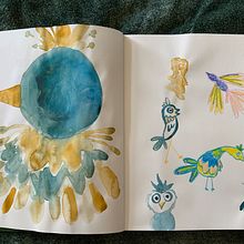 My Studies in Illustration Techniques to Unlock your Creativity course. Design, Traditional illustration, Fine Arts, Painting, Creativit, Creating with Kids, and Sketchbook project by Abbey - 09.01.2021