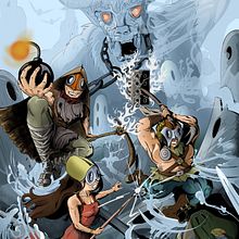 Mi Proyecto del curso: Ilustración digital de fantasía y ciencia ficción. Un projet de Illustration traditionnelle et Illustration numérique de Francisco Ojea - 11.09.2021