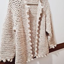 Mi Proyecto del curso:  Top-down: prendas a crochet de una sola pieza. Projekt z dziedziny Projektowanie mod, DIY,  Tkactwo, Sz i dełkowanie użytkownika Marcela Reyna - 09.09.2021