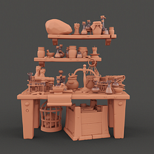 My project for course: Cartoon-Style Still Life Modeling with Maya. 3D, 3D Modeling, and 3D Design project by Mauricio Gonzalez Soto - 07.23.2021