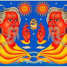 PAN-GU Ein Projekt aus dem Bereich Traditionelle Illustration, Kreativität, Zeichnung, Digitale Illustration, Digitales Design und Digitale Zeichnung von Edwin Perilla - 11.09.2021