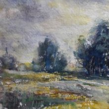 Mi Proyecto del curso: Paisajes naturales en acuarela. Un progetto di Belle arti, Pittura e Pittura ad acquerello di José Vicente Merino Hernández - 11.09.2021