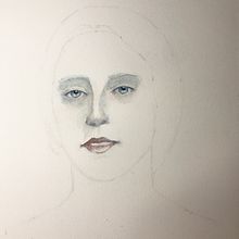 My project in Expressive Watercolor Portraits course. Traditional illustration, Fine Arts, Painting, Watercolor Painting, and Portrait Drawing project by Lise Vézina - 09.12.2021