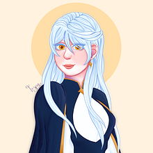 Mi Proyecto del curso: Retrato de personajes femeninos con Procreate. Traditional illustration, Digital Illustration, and Digital Drawing project by Camila Diaz - 09.12.2021