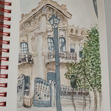 Curso: Dibujo arquitectónico con acuarela y tinta. Sketching, Drawing, Watercolor Painting, Architectural Illustration, Sketchbook & Ink Illustration project by Shirley Jasive Martínez Wong - 09.12.2021