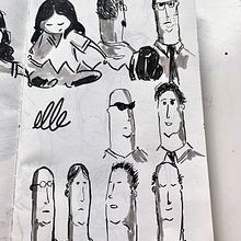 My project in The Art of Sketching: Transform Your Doodles into Art course. Traditional illustration, Pencil Drawing, Drawing, Sketchbook, Ink Illustration, and Character Design project by Tyler VanHolst - 09.12.2021