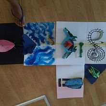 Mi Proyecto del curso: Técnicas avanzadas para la creación de libros pop-up. Arts, Crafts, Editorial Design, Paper Craft, Creating with Kids, and Bookbinding project by Gaia Renace - 09.12.2021