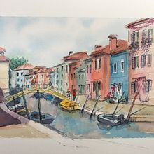 Mi Proyecto del curso: Dibujo arquitectónico con acuarela y tinta. Sketching, Drawing, Watercolor Painting, Architectural Illustration, Sketchbook & Ink Illustration project by Míriam Sánchez Martín - 09.12.2021