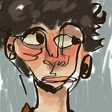 Self portraits. Un progetto di Illustrazione tradizionale e Illustrazione digitale di Max Estrella - 12.09.2021