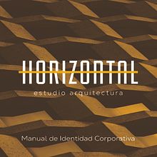 Horizontal Estudio de Arquitectura . Br, ing, Identit, Logo Design, and Architecture project by Jesús Sánchez Sánchez - 09.13.2021