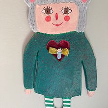 My project in Paper Mache for Beginners: Sculpt a Colorful Character course. Un progetto di Character design, Design di giocattoli e Art to di Linda Ekvall - 13.09.2021