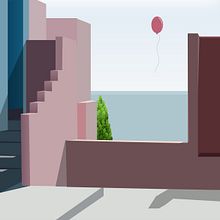 Minimalist Illustration Collection. Traditional illustration, Design, Fine Arts, Graphic Design, and Digital Architecture project by Udara Jayasanka - 09.12.2021